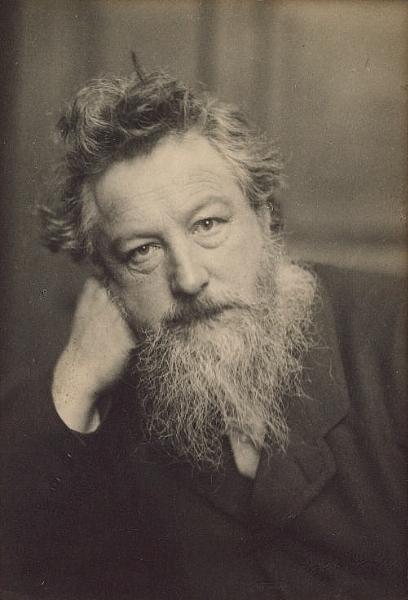 William Morris · 威廉·莫里斯 肖像